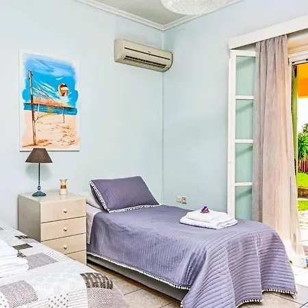 Papathanatika Sleeps 10 Pool Air Con Wifi Villa Gardelades